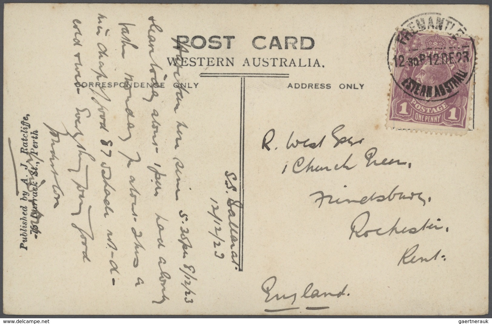 Australien: 1915/2005 (ca.), accumulation with about 620 covers and postal stationeries incl. severa