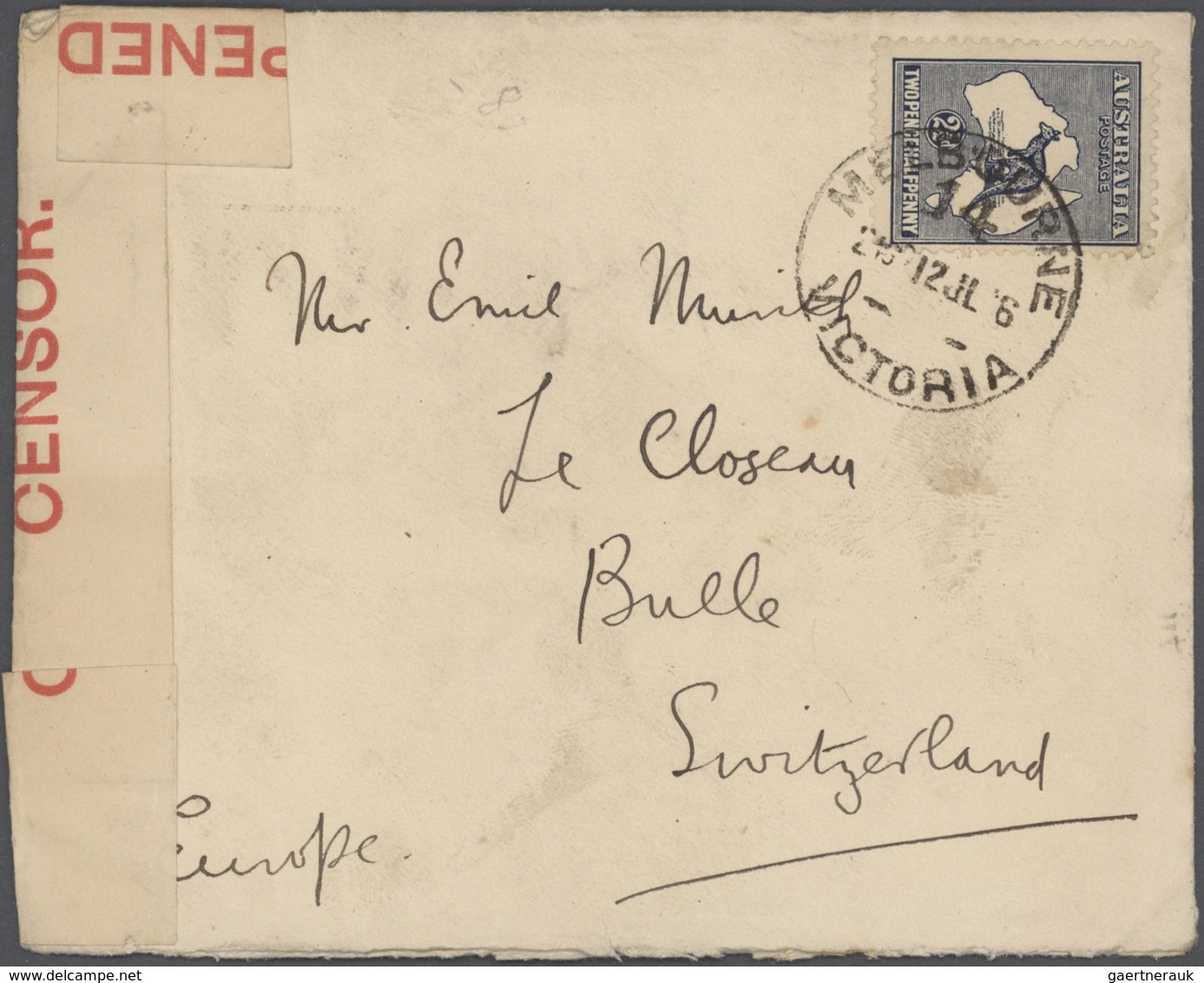 Australien: 1916/1965 (ca.), Accumulation With About 320 Covers Incl. Several FDC’s And Some Postal - Colecciones