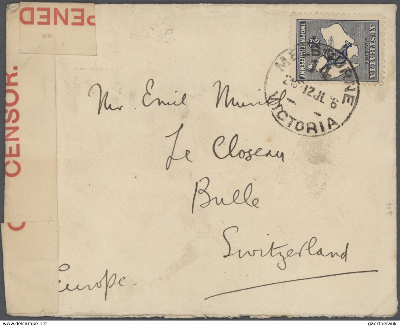 Australien: 1916/1965 (ca.), Accumulation With About 320 Covers Incl. Several FDC’s And Some Postal - Sammlungen