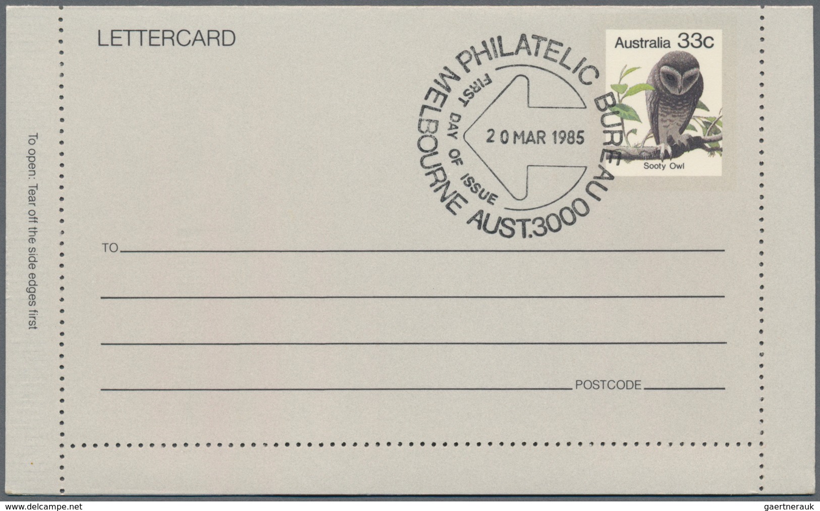 Australien: 1978/1994 (ca.), Accumulation With Approx. 1.900 Pre-Stamped Envelopes (PSE's), About 30 - Collections