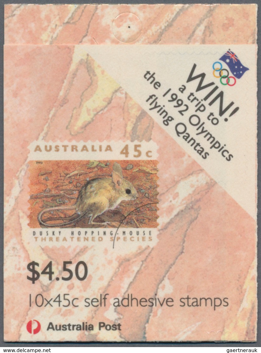 Australien - Markenheftchen: 1982/1995 (ca.), Duplicated Accumulation With About 600 Booklets Incl. - Postzegelboekjes