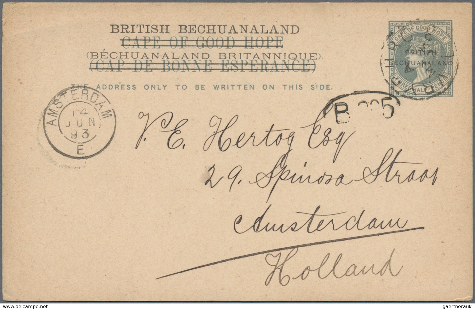 Betschuanaland: 1888/1945 Holding Of About 440 Unused Postal Stationary Especially The First Issues - 1885-1964 Protectorat Du Bechuanaland