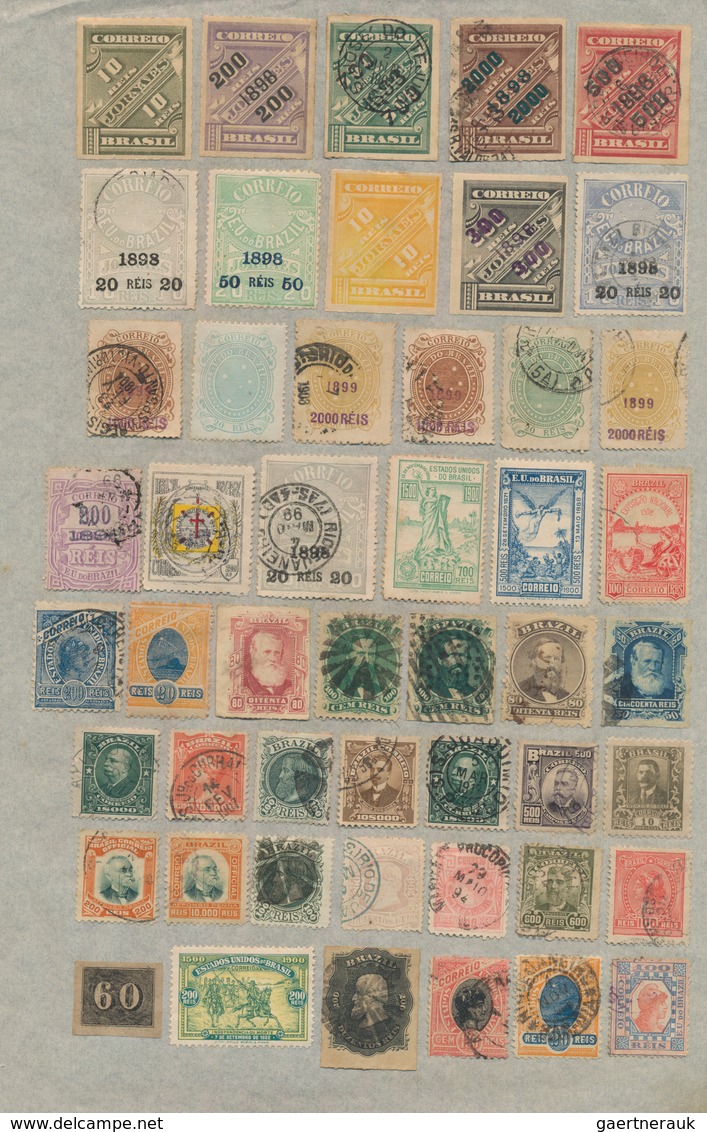 Brasilien: 1900/1960 (ca.), mainly from 1920, very comprehensive accumulation of apprx. 30.000 mainl