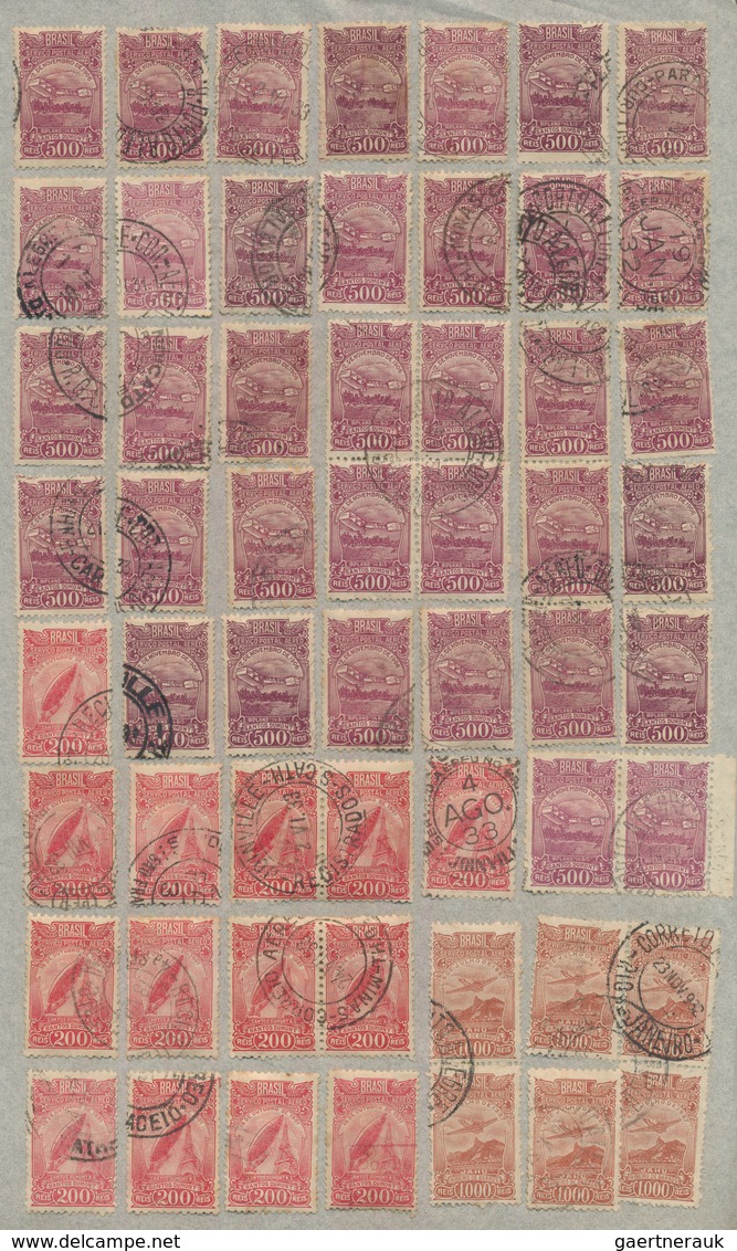 Brasilien: 1900/1960 (ca.), mainly from 1920, very comprehensive accumulation of apprx. 30.000 mainl