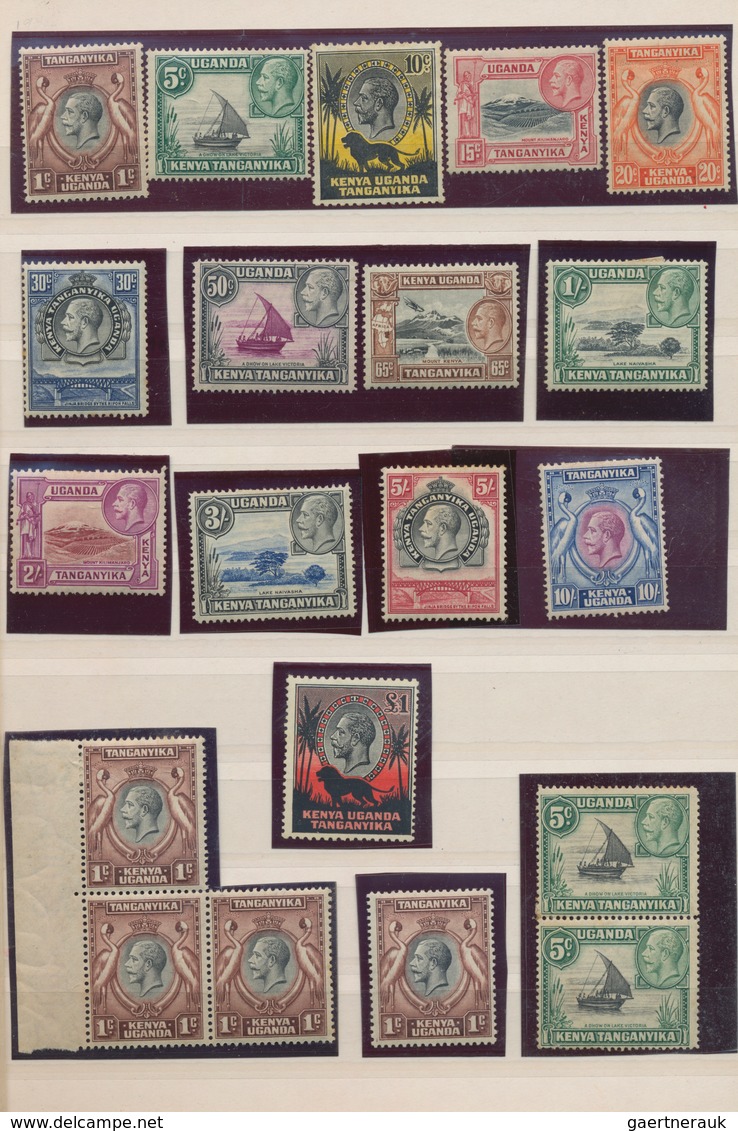 Britisch-Ostafrika Und Uganda: 1903-1963, Mint Collection Of East Africa & Uganda Protectorates Plus - Protectorats D'Afrique Orientale Et D'Ouganda