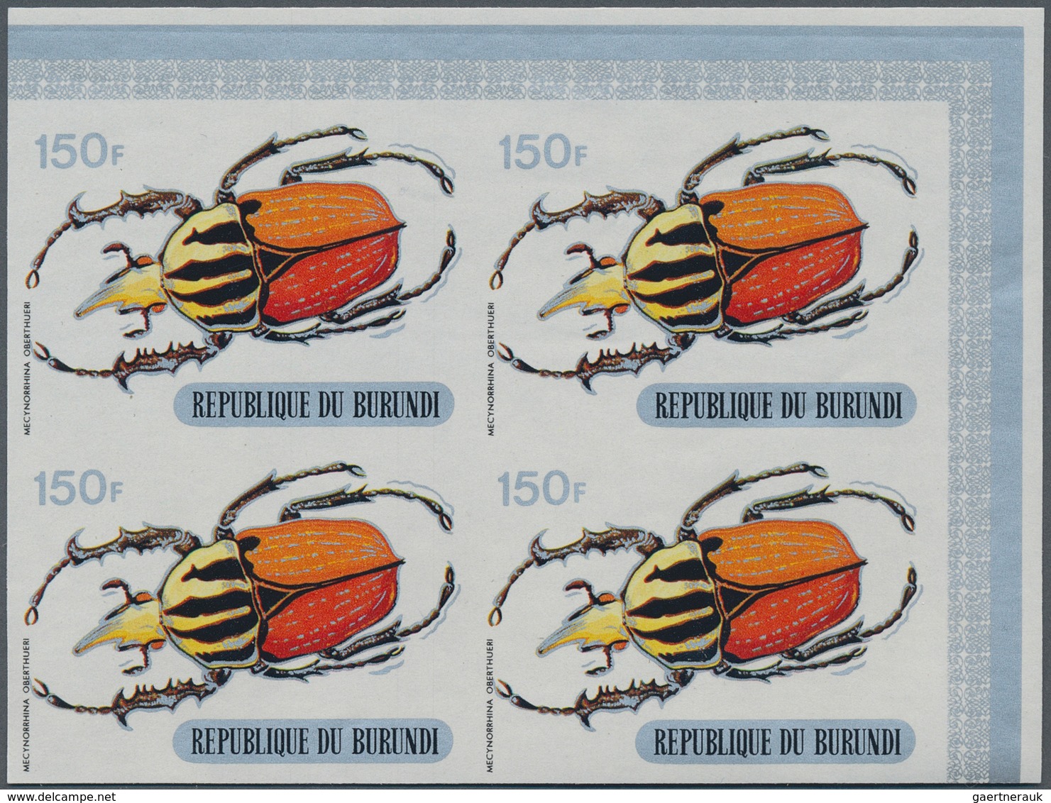 Burundi: 1966/1970, Lot Of 5756 IMPERFORATE (instead Of Perforate) Stamps MNH, Showing Various Topic - Verzamelingen