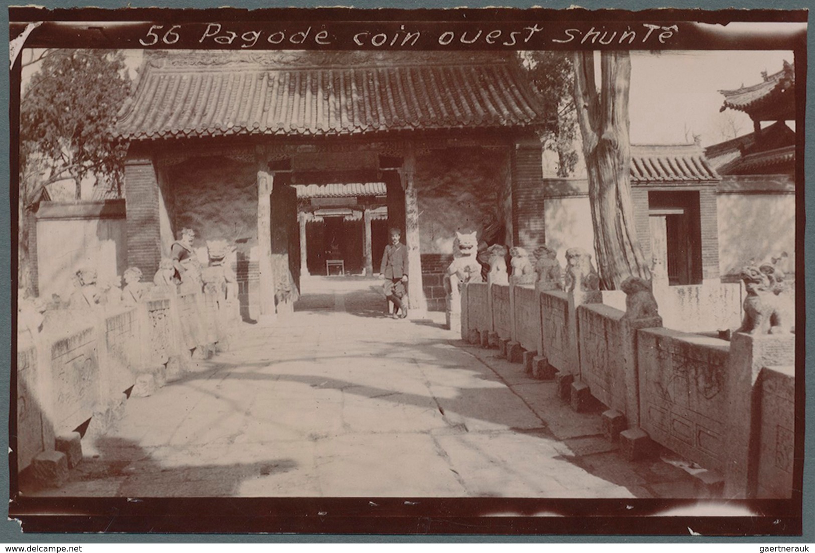 China: 1901-1906, komplettes Album mit 96 Fotografien mit landestypischen Darstellungen, dabei Sehen