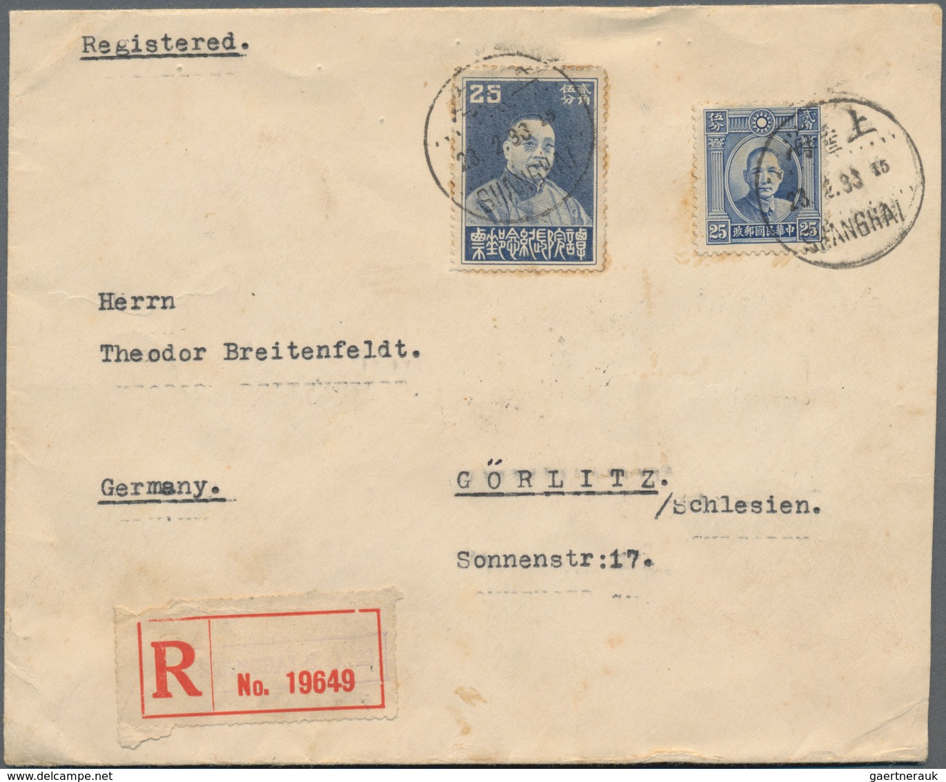China: 1933/36, Commemoratives President Tan, New Life Movement And Postal Jubilee On Covers (12+1 F - Autres & Non Classés