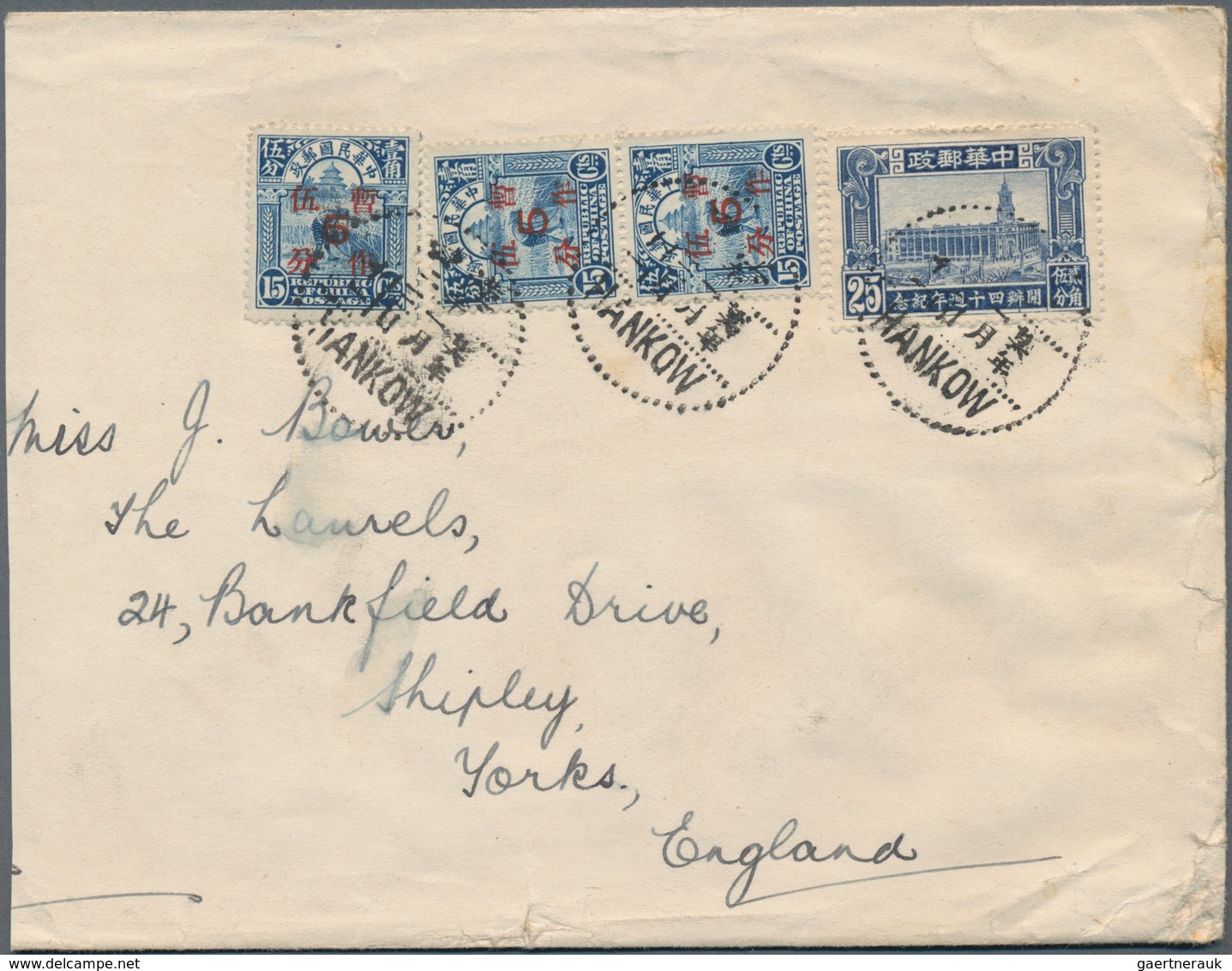 China: 1933/36, Commemoratives President Tan, New Life Movement And Postal Jubilee On Covers (12+1 F - Autres & Non Classés