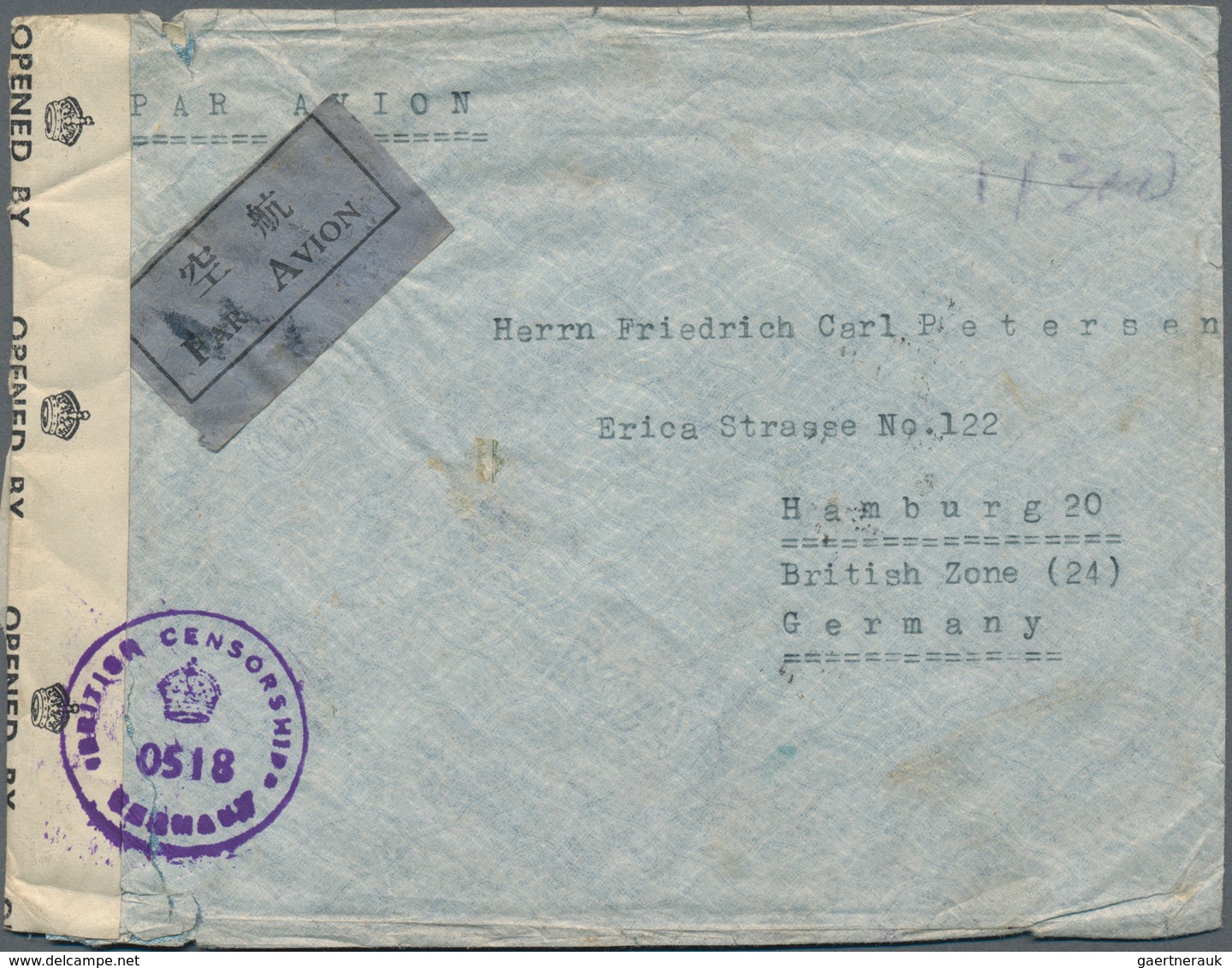 China: 1943/46, Various Unoverprinted SYS On Covers (15) Mostly Used Foreign Inc. To Norway And Ital - Otros & Sin Clasificación