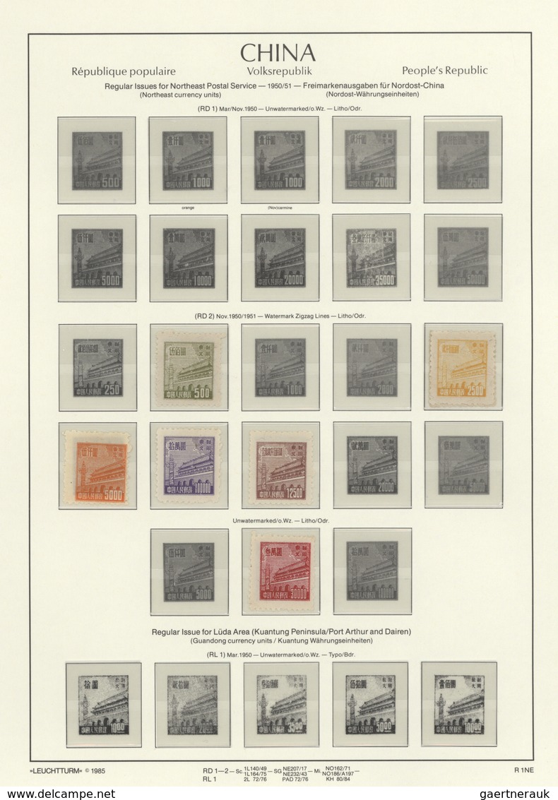 China - Volksrepublik: 1949/2013, largely complete collection of the PRC, including a number of s/s,