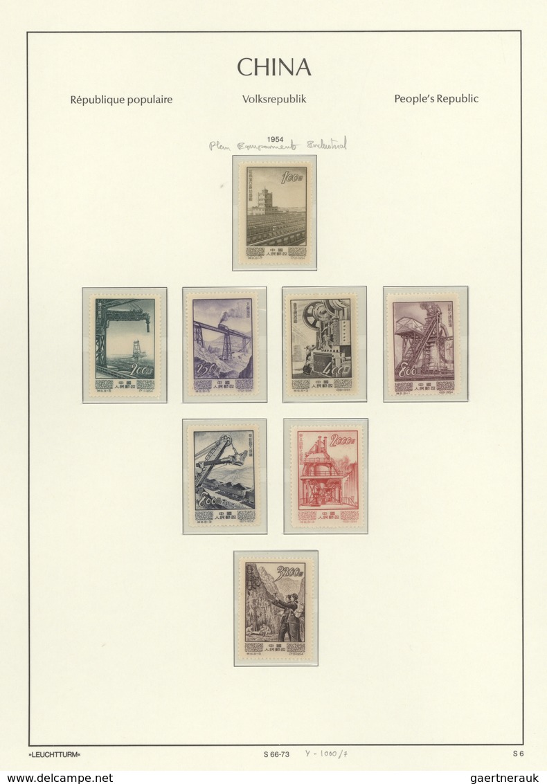 China - Volksrepublik: 1949/2013, largely complete collection of the PRC, including a number of s/s,