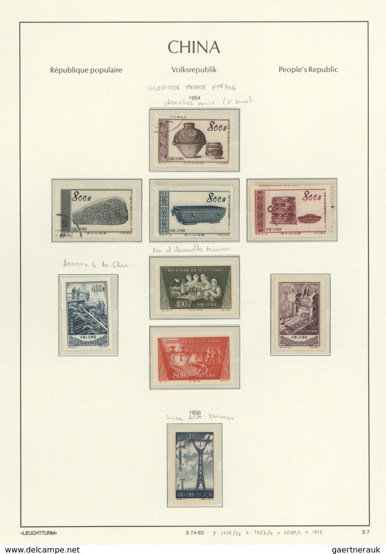 China - Volksrepublik: 1949/2013, largely complete collection of the PRC, including a number of s/s,