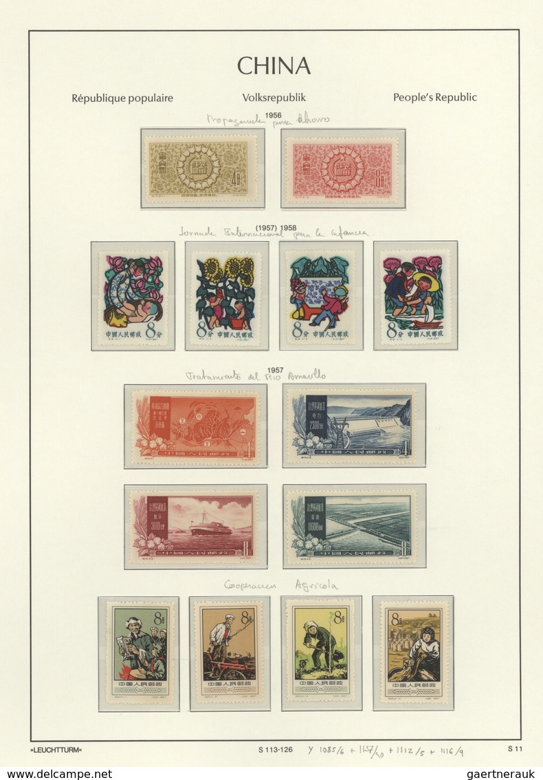 China - Volksrepublik: 1949/2013, largely complete collection of the PRC, including a number of s/s,