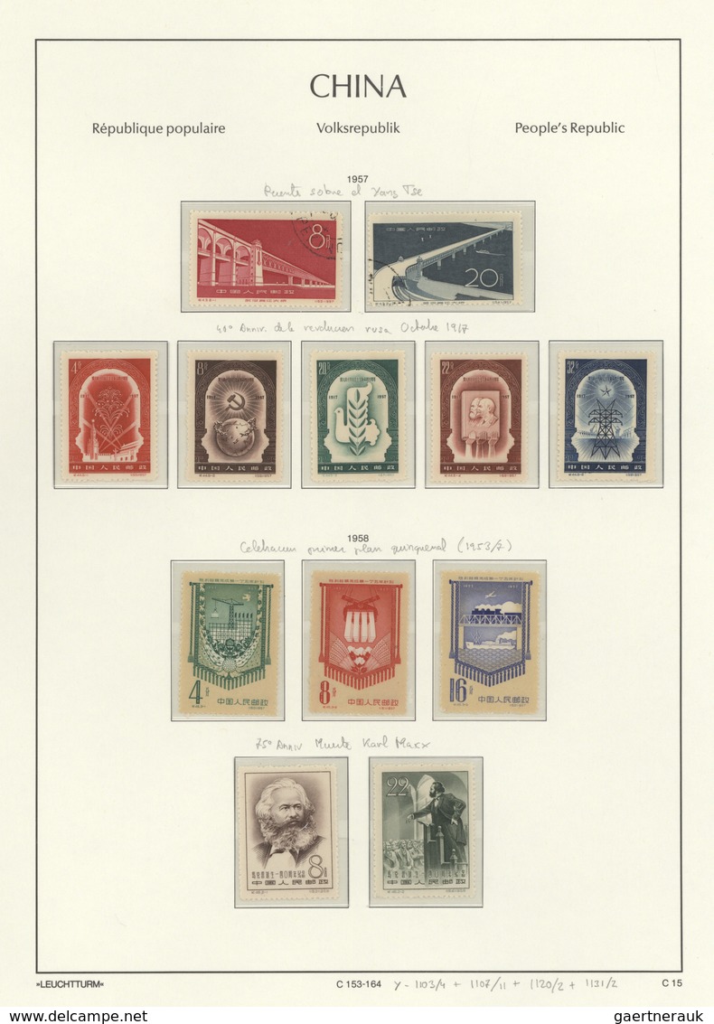 China - Volksrepublik: 1949/2013, largely complete collection of the PRC, including a number of s/s,