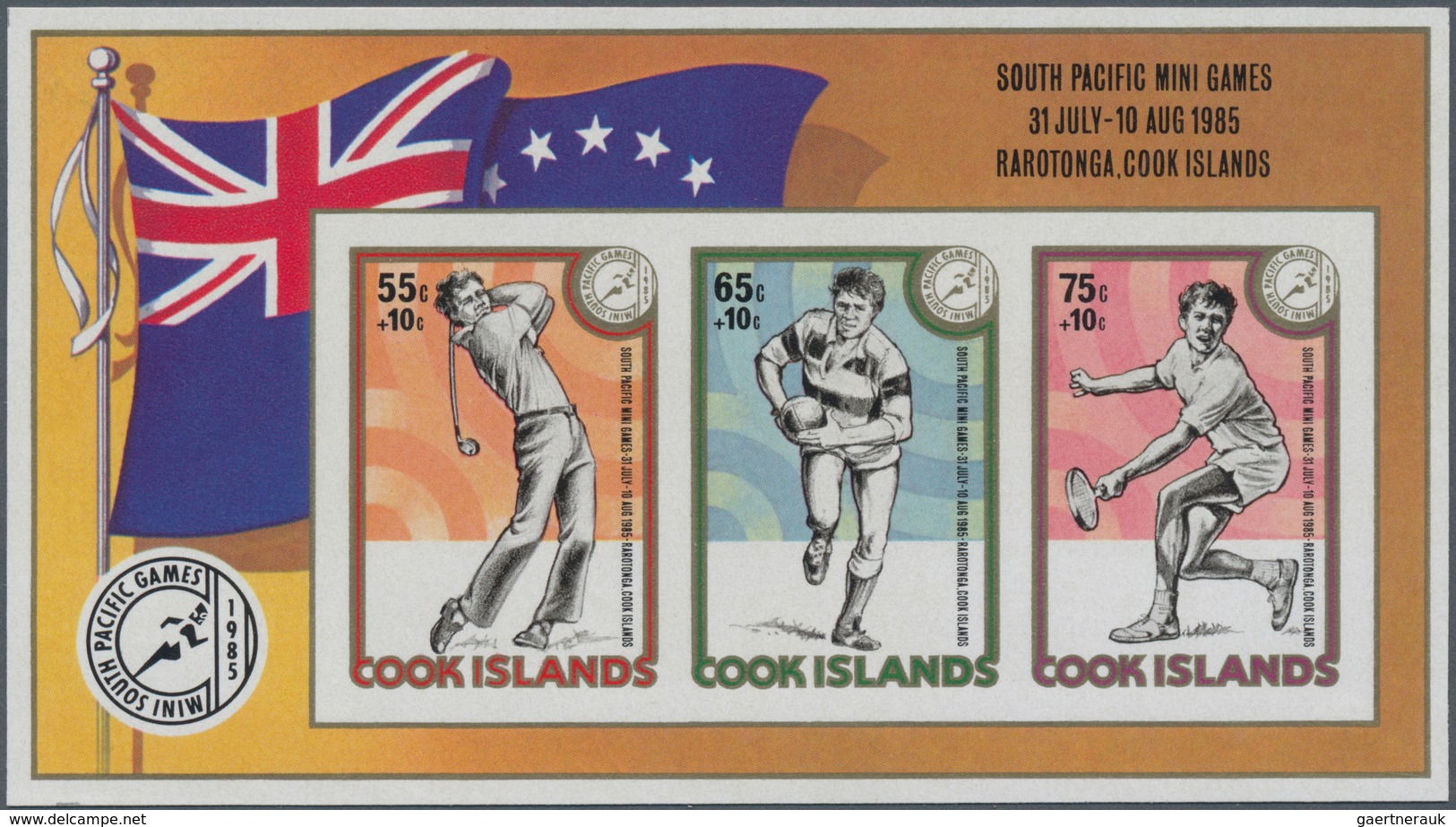 Cook-Inseln: 1966/1985 (ca.), Accumulation Incl. AITUTAKI And PENRHYN With Approx. 1.900 IMPERFORATE - Cook Islands