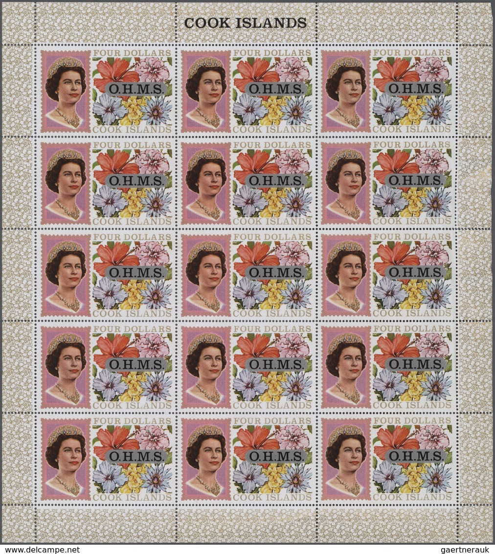 Cook-Inseln: 1967/1994 (ca.), Duplicated Accumulation In Large Box With Mostly IMPERFORATE Single St - Cook