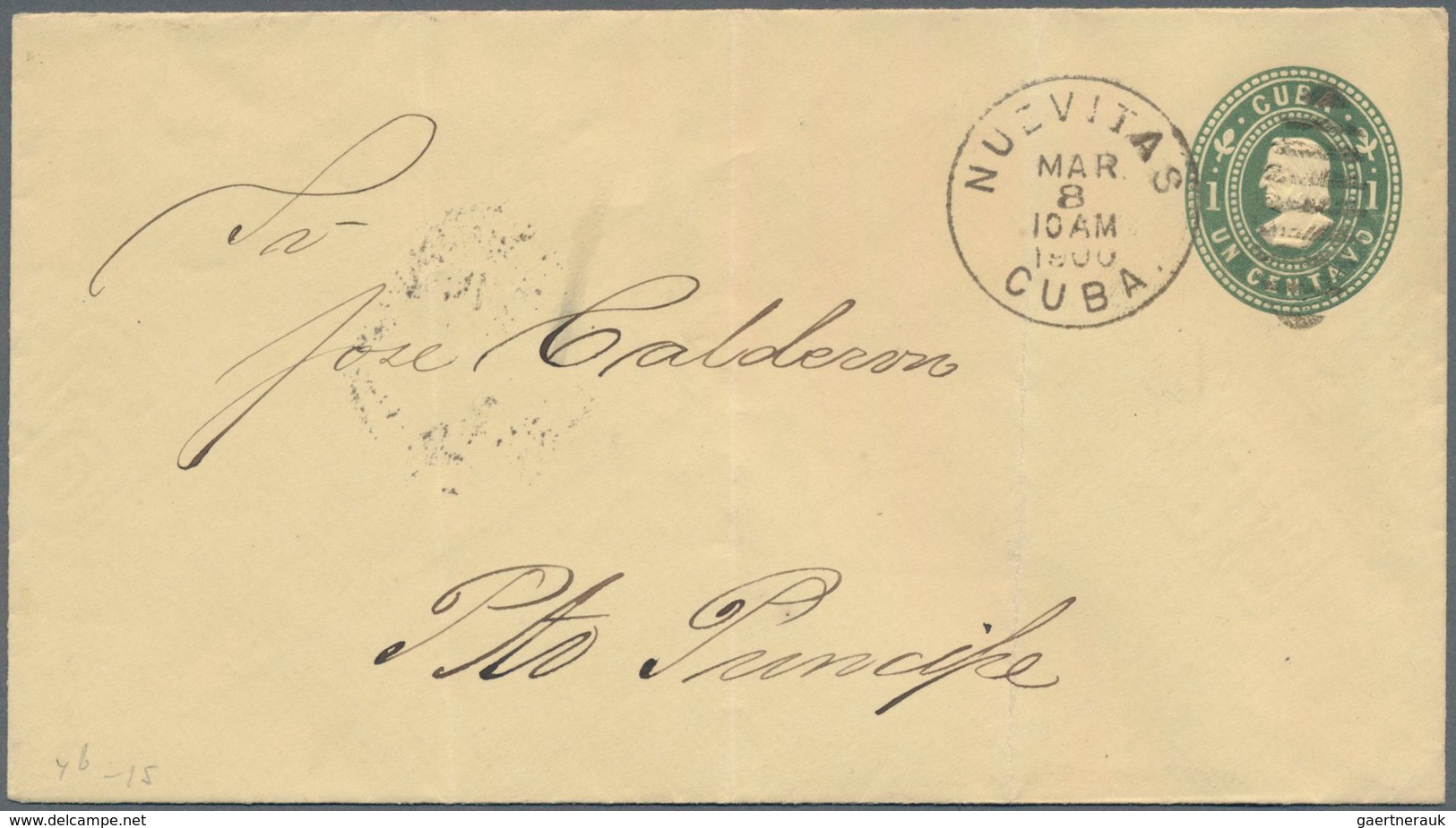 Cuba: 1899, Spanish American War : Columbus Eight Different Postal Stationery Envelopes (one Surchar - Autres & Non Classés