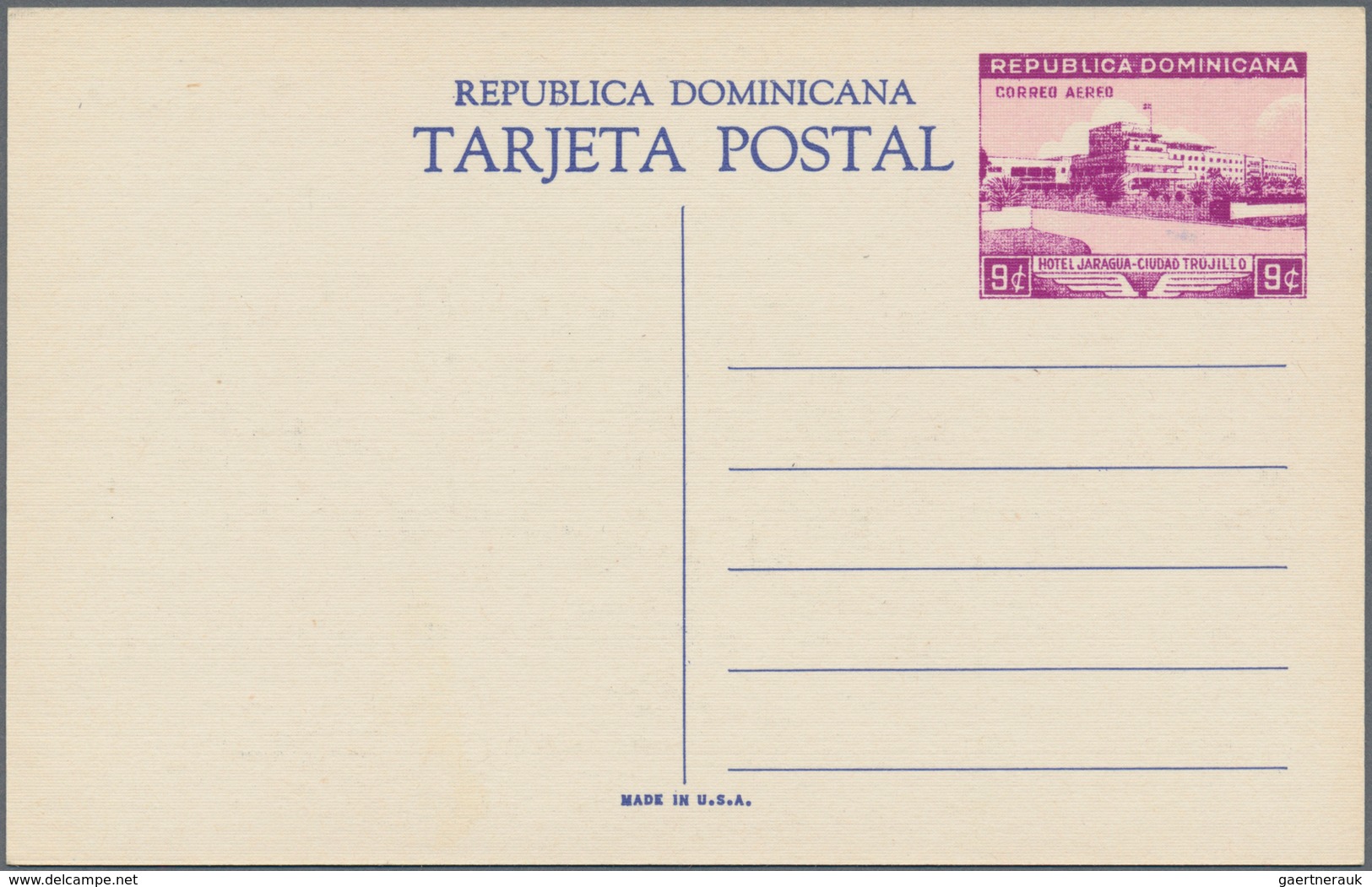 Dominikanische Republik: 1890/ 1960 Ca. 120 Mainly Unused Postal Stationeries, Large Variety Of Post - Dominican Republic