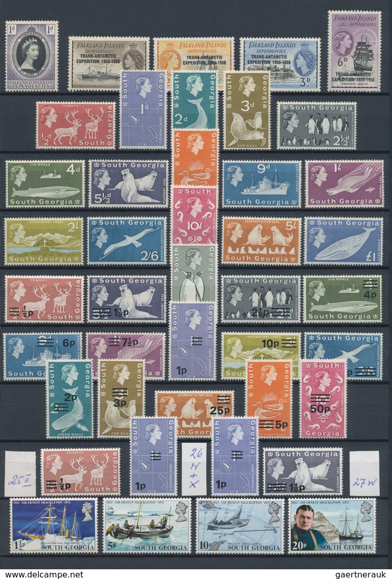 Falklandinseln - Abhängige Gebiete - Allgemeine Ausgabe: 1944/2015, MNH Collection On Stockpages, Ap - Islas Malvinas