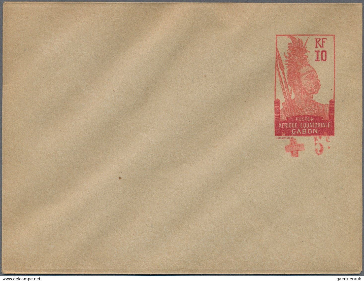 Gabun: 1905/22 Ca. 70 Unused Postal Stationery (cards, Double Cards, Letters And Envelopes), Also Be - Gabon