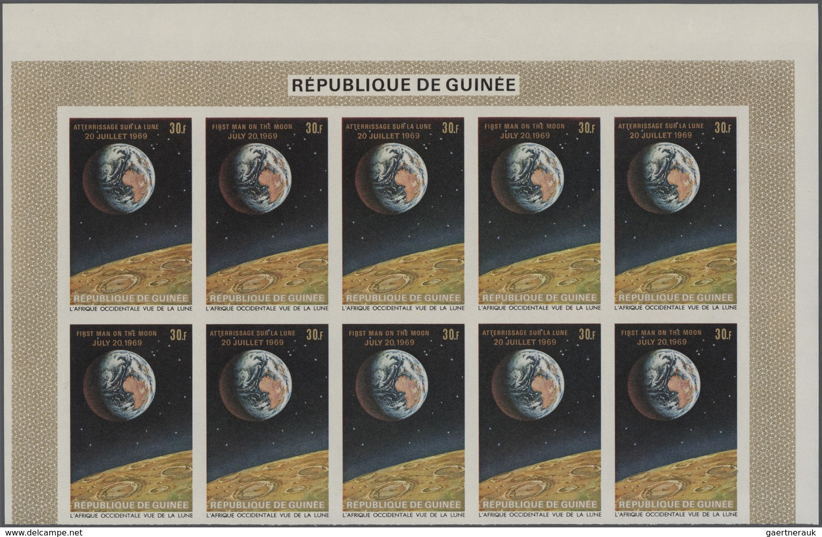 Guinea: 1965/1983 (ca.), Duplicated Accumulation In Large Box With Mostly IMPERFORATE Single Stamps, - Guinee (1958-...)