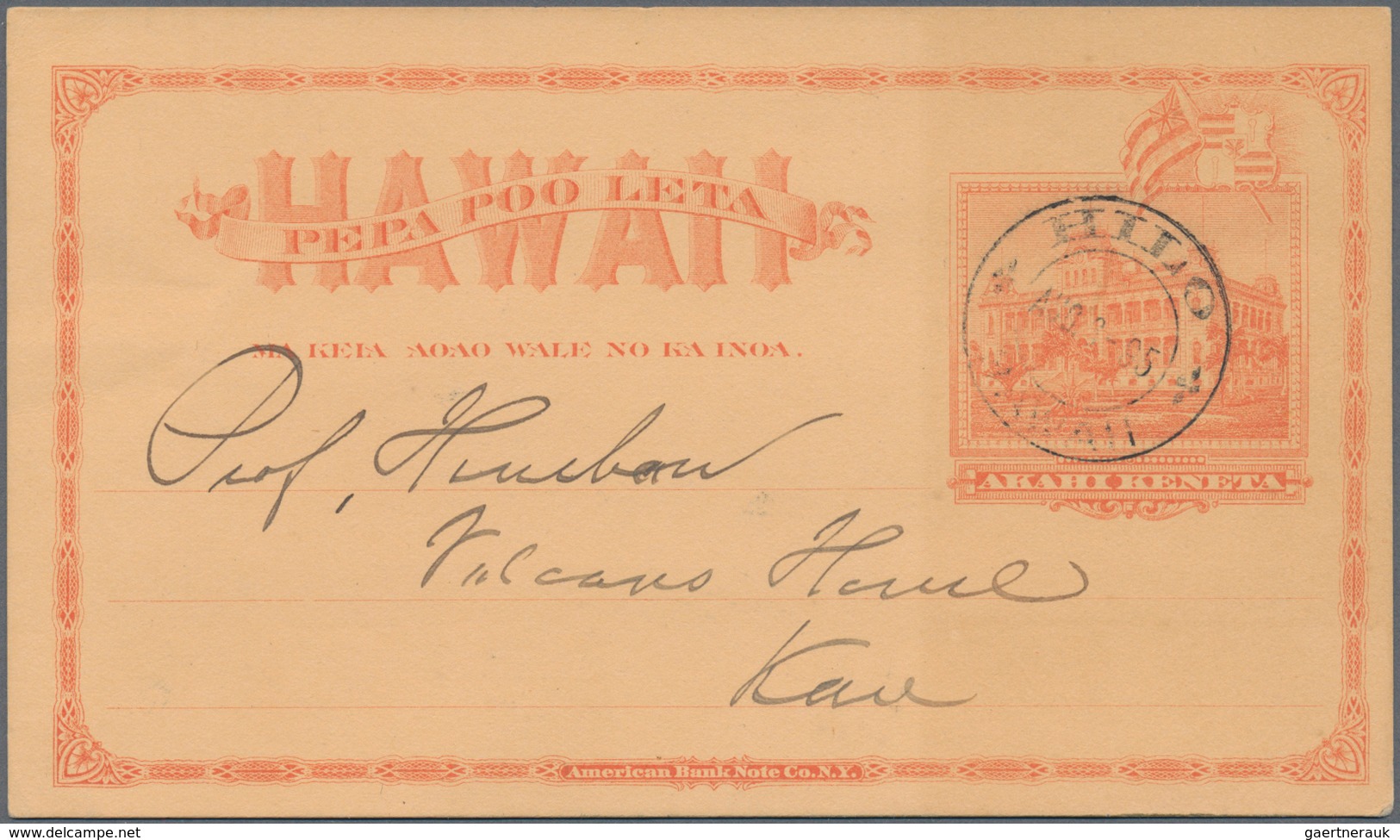 Hawaii - Ganzsachen: 1882/97 Ca. 30 Unused And Used Postal Stationery Cards, Incl. With Overprint "P - Hawaii