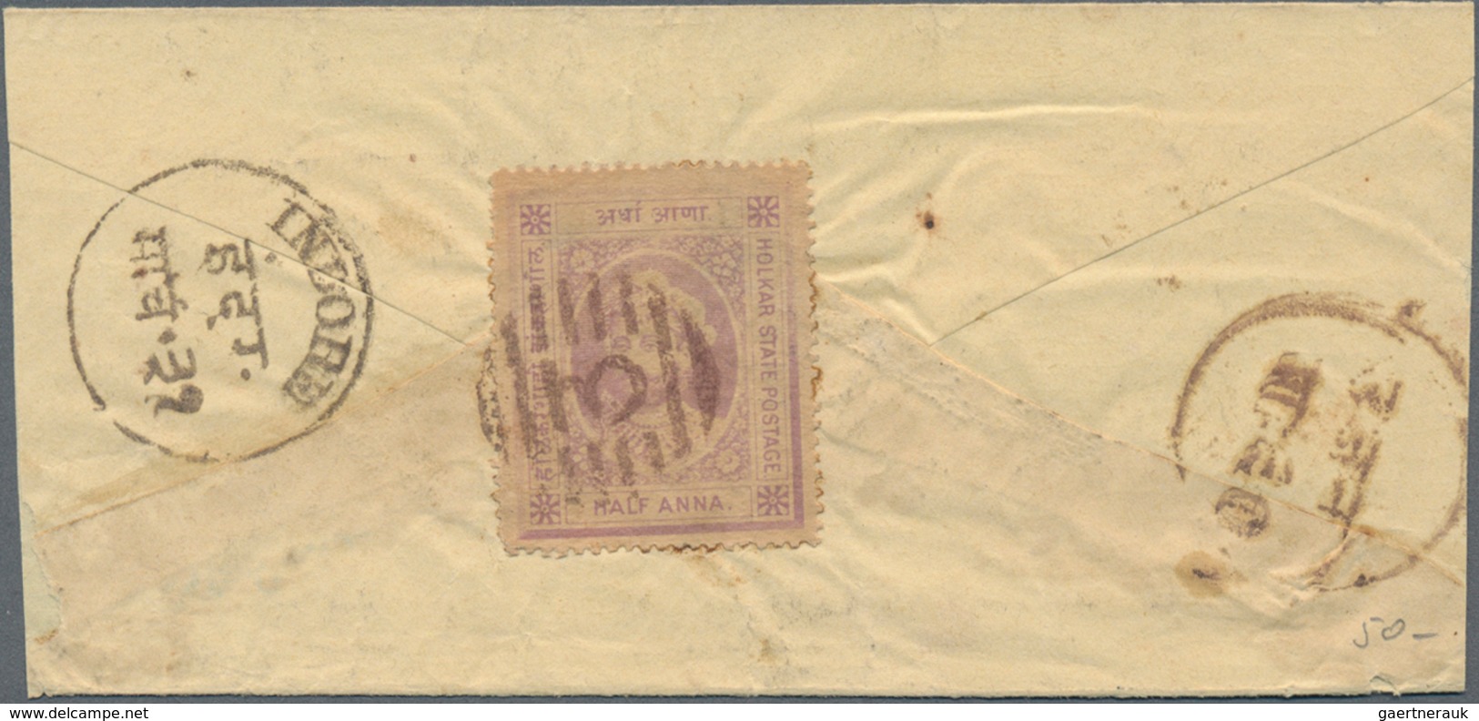 Indien: 1880's-1950's: About 300 Covers, Postcards And Postal Stationery Items, From British India, - 1854 East India Company Administration