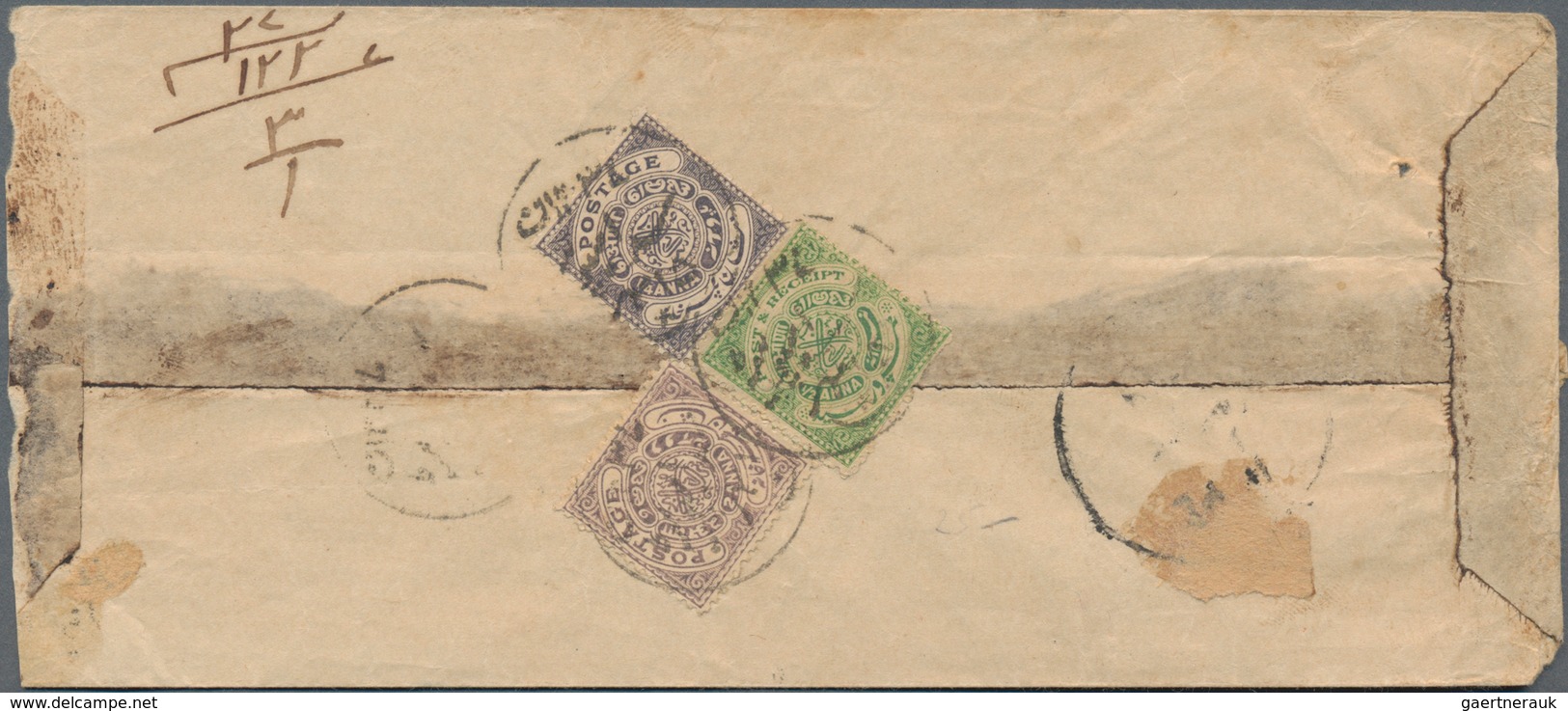 Indien: 1880's-1950's: About 300 Covers, Postcards And Postal Stationery Items, From British India, - 1854 Britse Indische Compagnie