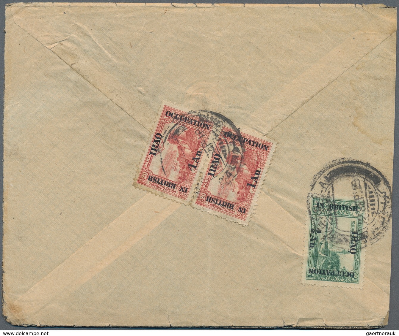 Irak: 1919-1942, Group Of 24 Covers Including One Postal Stationery Card And A Back Only, With Vario - Iraq