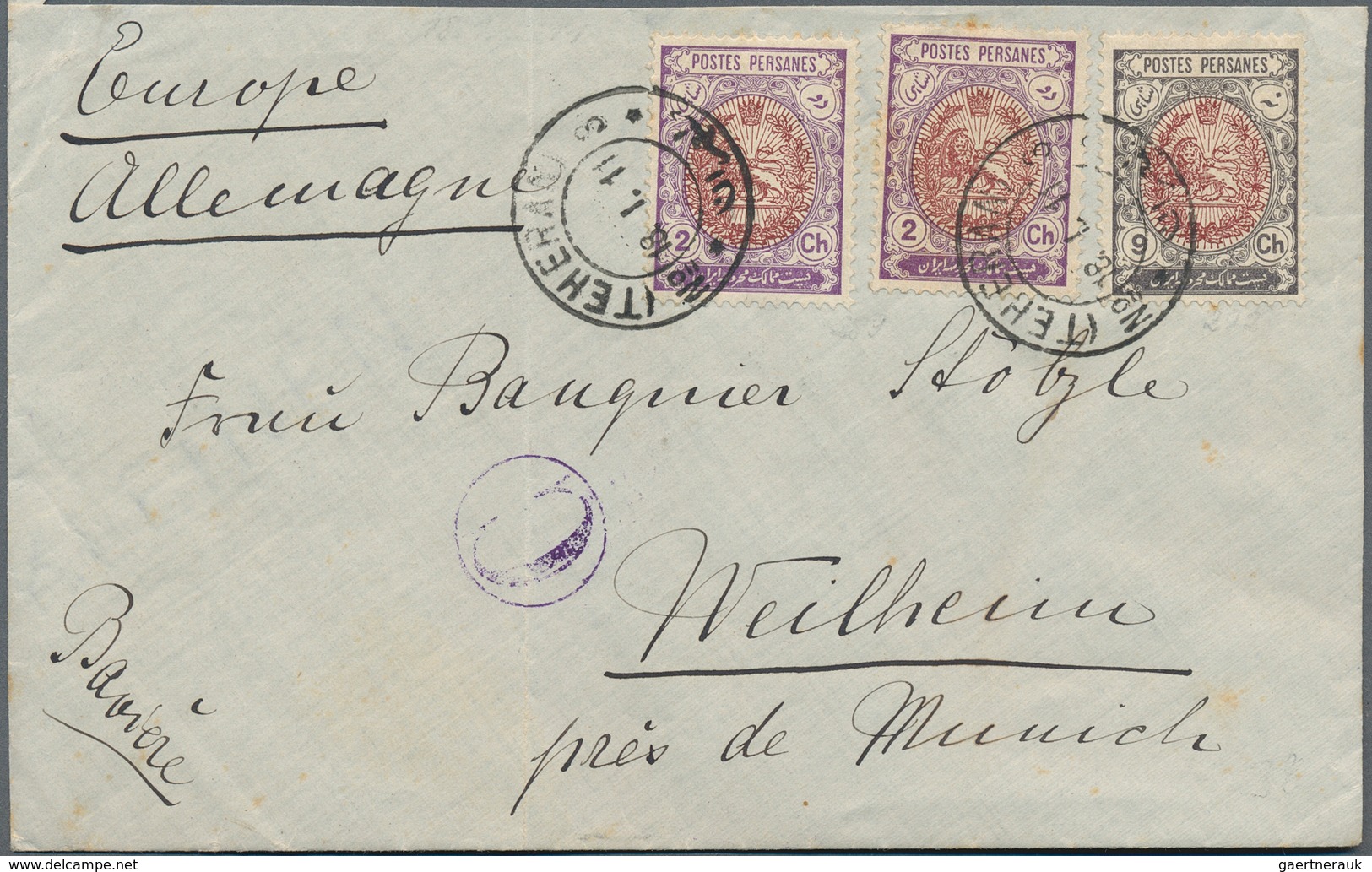 Iran: 1876/1976 (ca.), Outstanding Accumulation Of More Than 130 Pieces, Covers, Parcel Bills And Po - Irán
