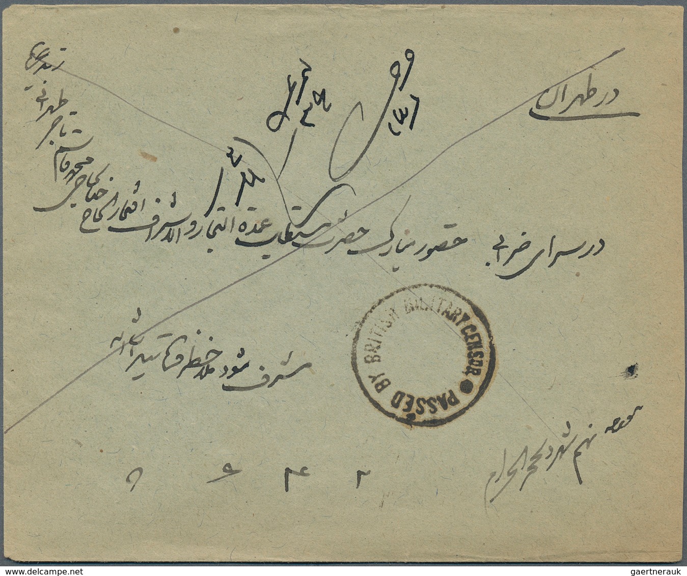 Iran: 1876/1976 (ca.), Outstanding Accumulation Of More Than 130 Pieces, Covers, Parcel Bills And Po - Iran