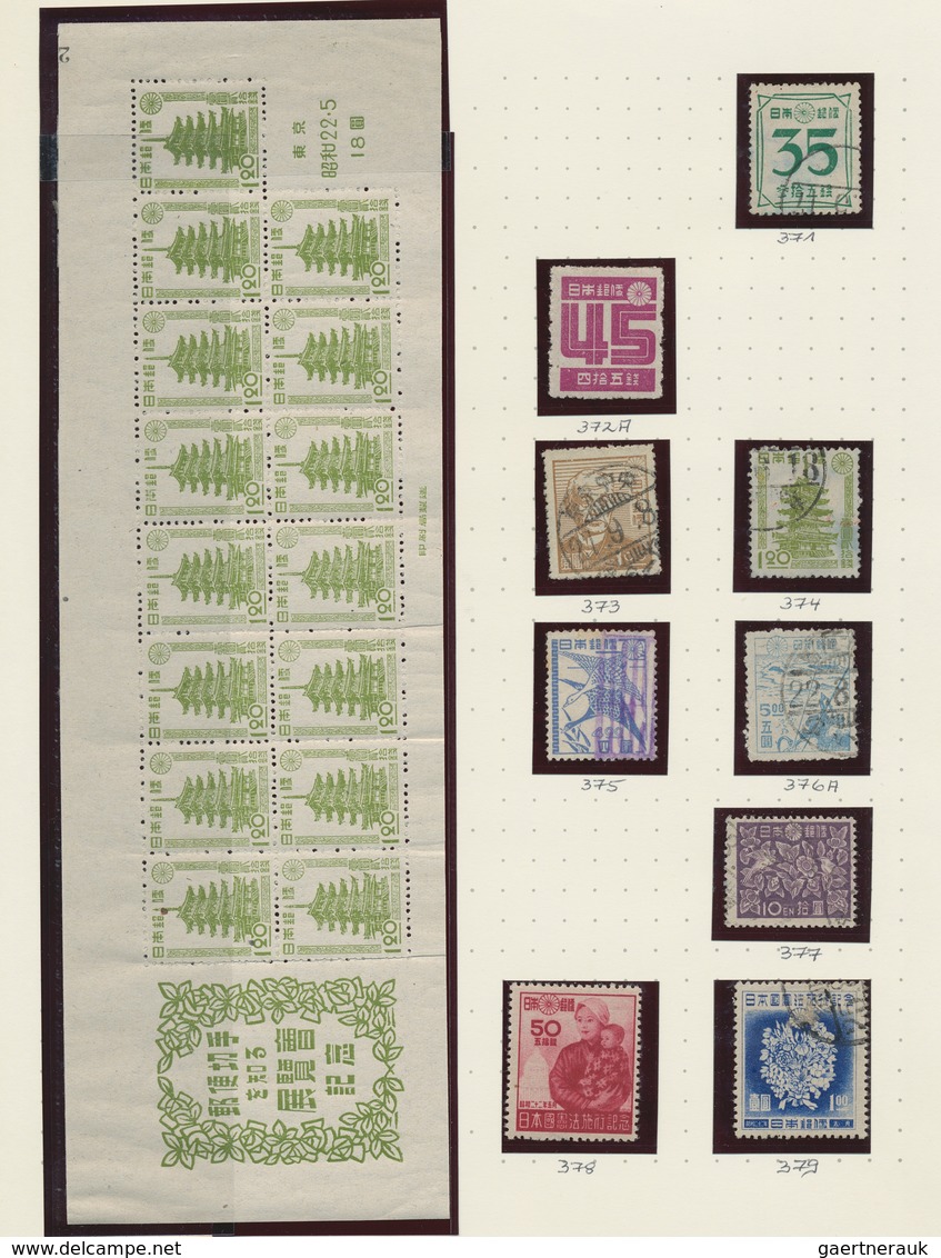 Japan: 1874/1974, Comprehensive Collection, Mint Never Hinged (MNH), Mint Hinged (MH) And Cancelled, - Other & Unclassified