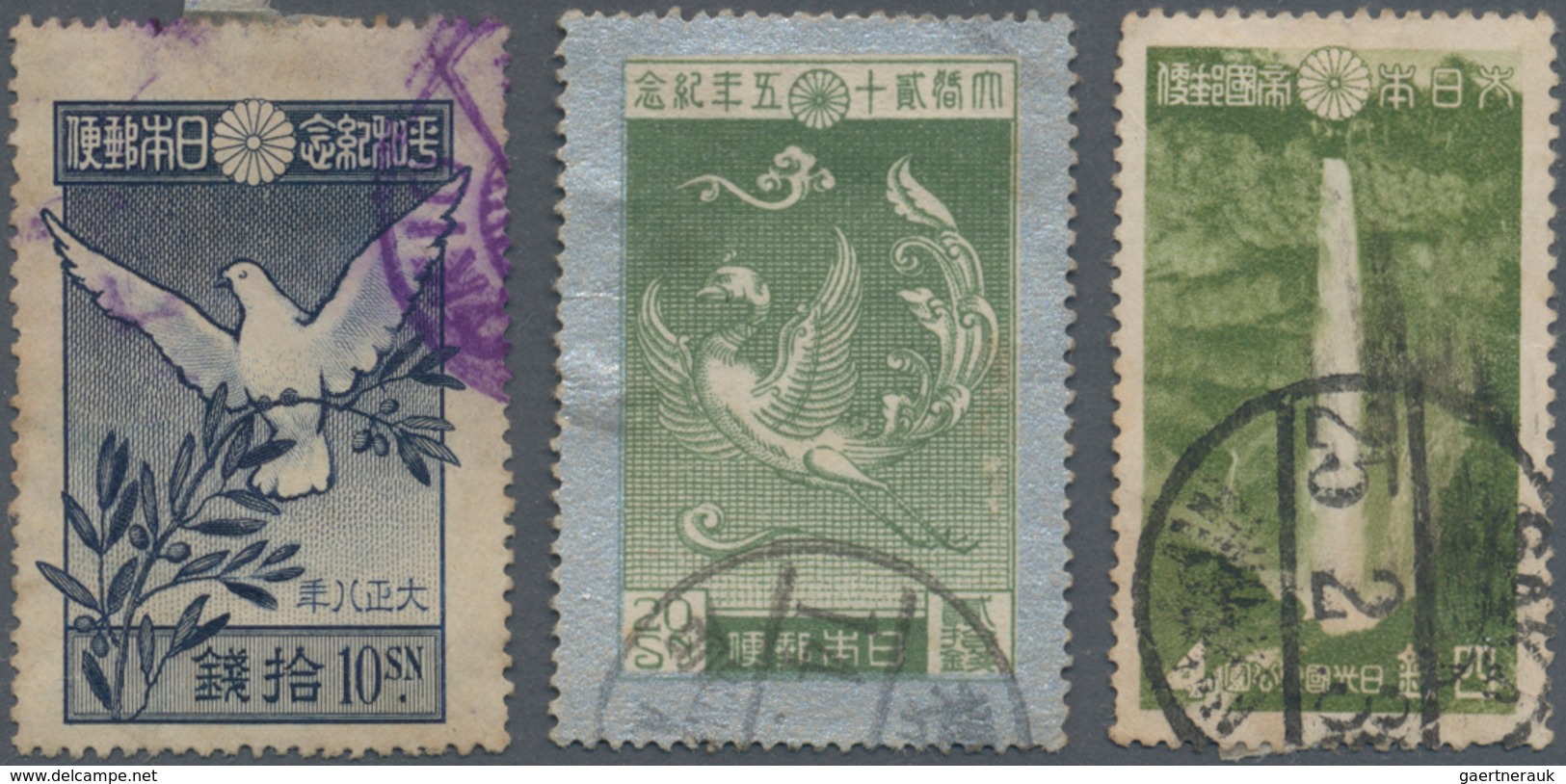 Japan: 1894/1945, Unused Mounted Mint Resp. Used On Self-created Album Pages, Inc. Offices In China - Sonstige & Ohne Zuordnung