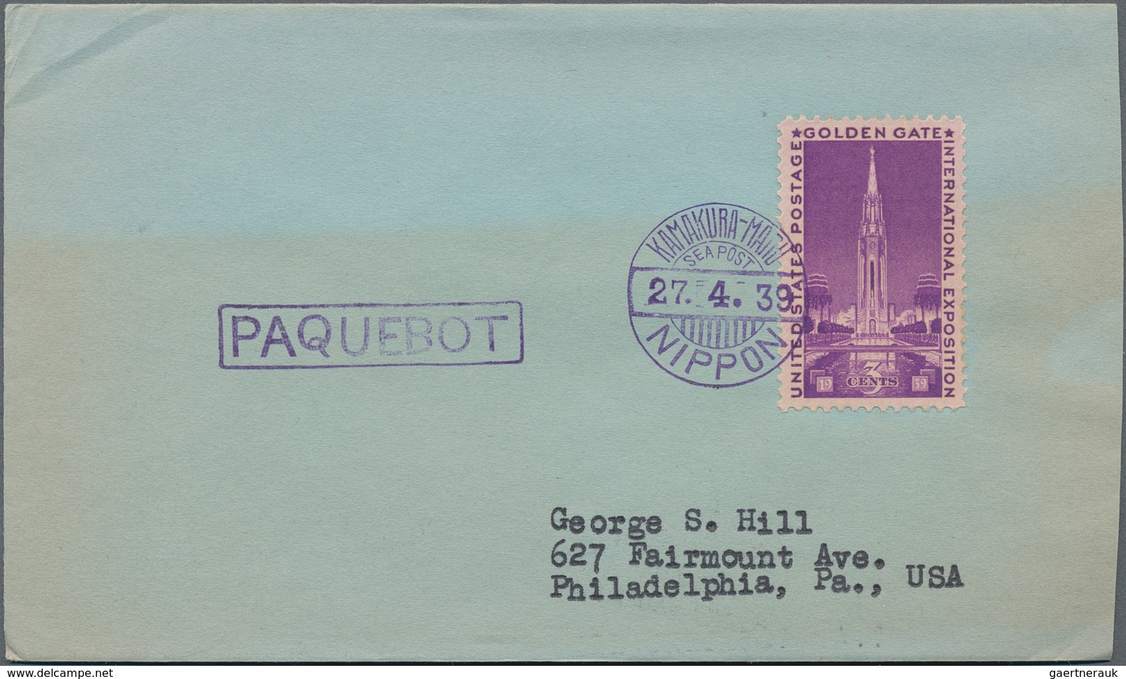 Japan: 1930/41, NYK-paquebot Mail To USA Inc. Kamakura-, Tatsuta- (2), Heian- (2), Asama- (2), Nitta - Other & Unclassified