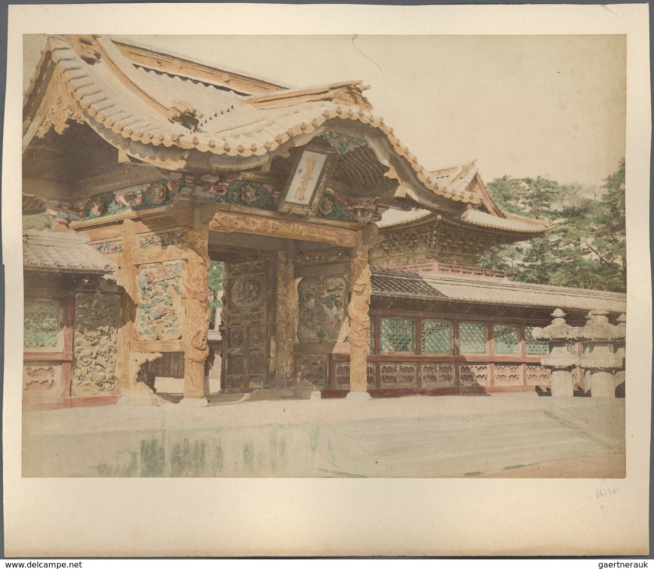 Japan - Besonderheiten: 1870/90 (ca.), 10 original large size illuminated photographs (250x190 mm or