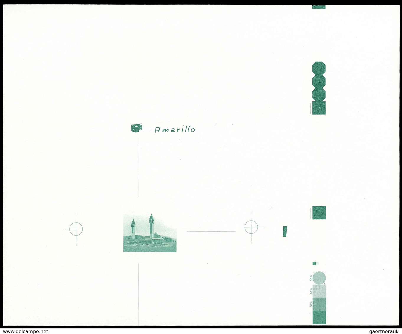 Kuwait: 1989, PILGRIMAGE TO MECCA - 30 Items; Single Die Proofs For The Set, Different Color Variati - Kuwait