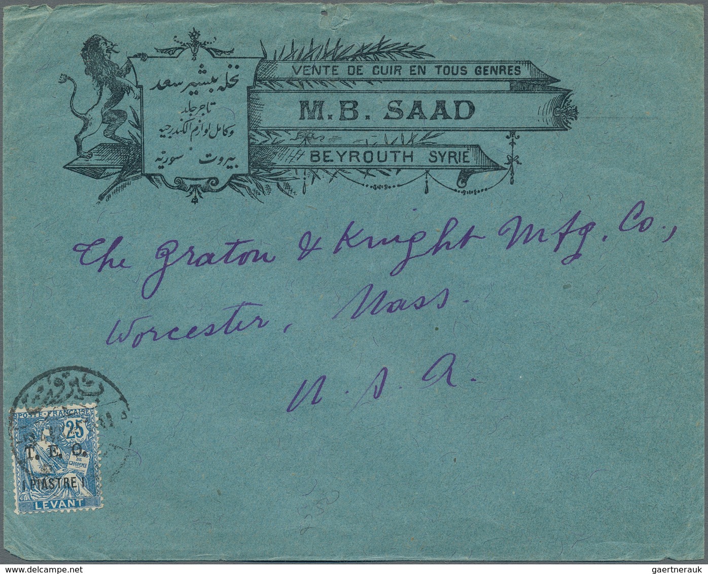 Libanon: 1925-80, Album Containing 58 Most Early Covers / Cards, Including FDC, Early Special Cancel - Lebanon