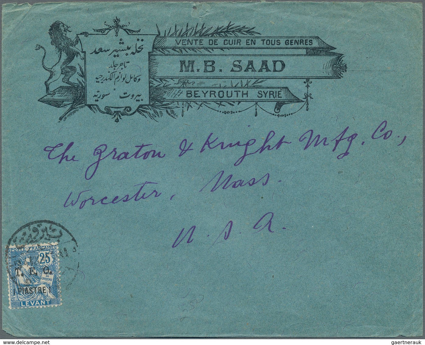 Libanon: 1925-80, Album Containing 58 Most Early Covers / Cards, Including FDC, Early Special Cancel - Libanon