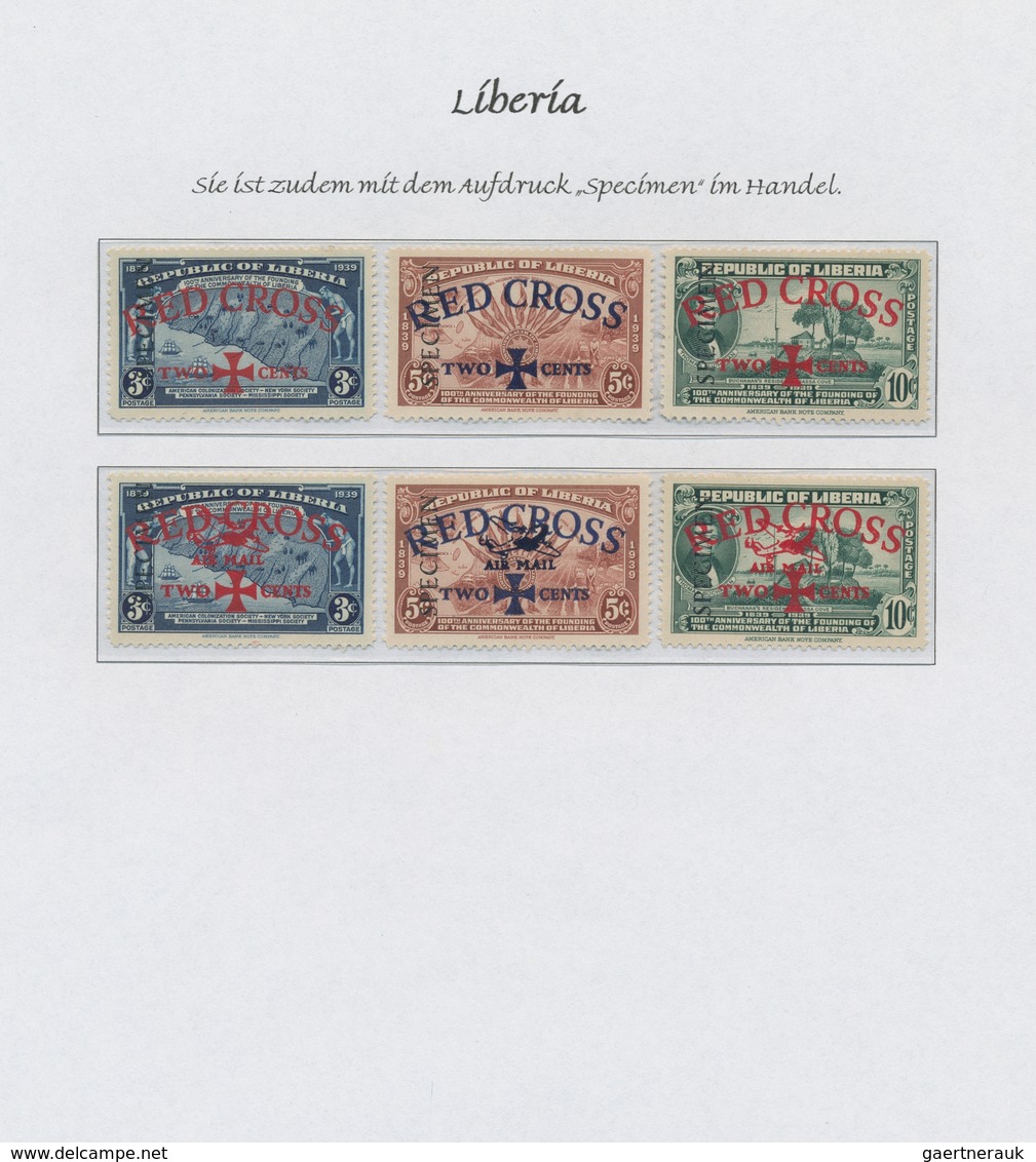 Liberia: 1860-1998, comprehensive and highly specialised collection including service and postage du