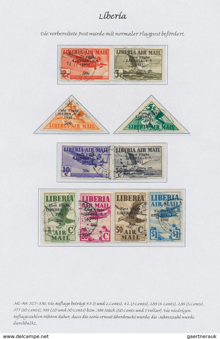 Liberia: 1860-1998, comprehensive and highly specialised collection including service and postage du