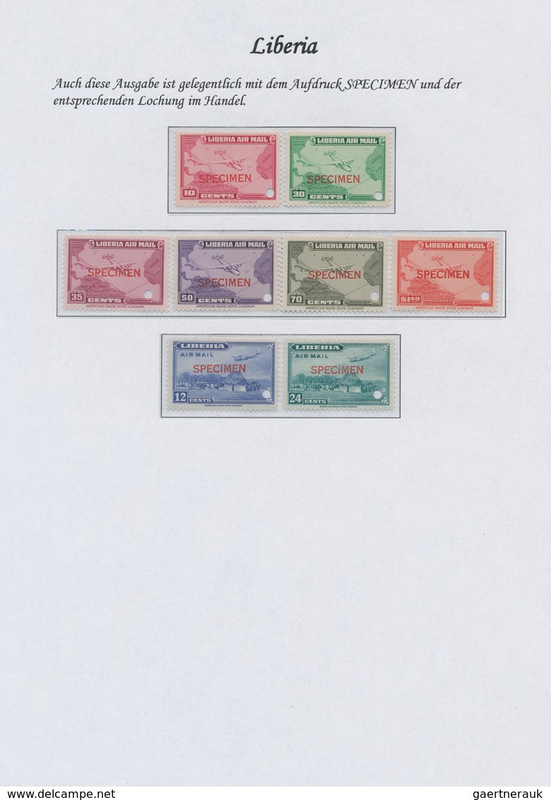 Liberia: 1860-1998, comprehensive and highly specialised collection including service and postage du