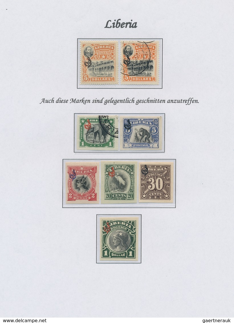 Liberia: 1860-1998, comprehensive and highly specialised collection including service and postage du