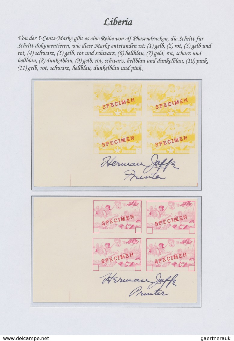 Liberia: 1860-1998, comprehensive and highly specialised collection including service and postage du