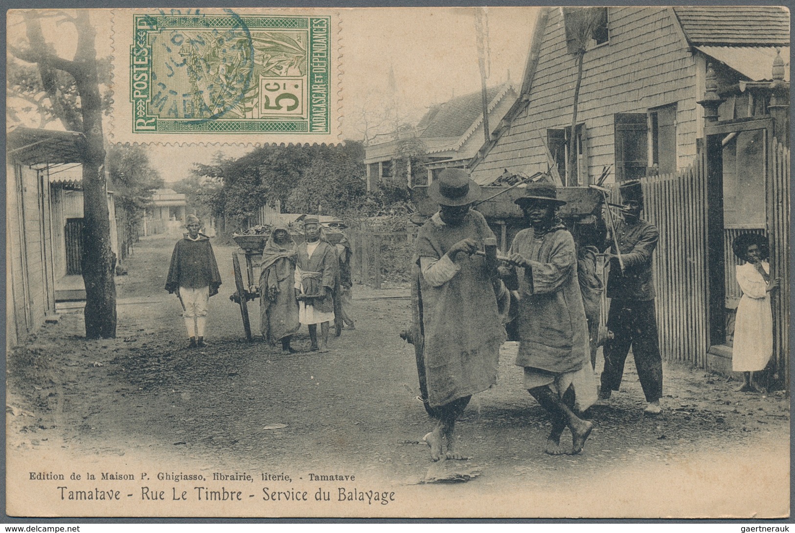 Madagaskar: 1905/1960 (ca.), Almost Exclusively Before 1930, Collection/accumulation Of Nearly 1000 - Madagaskar (1960-...)