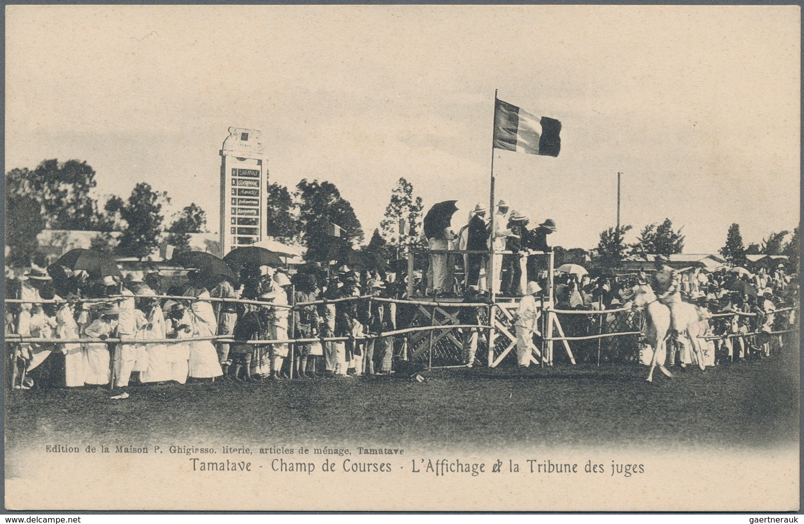 Madagaskar: 1905/1960 (ca.), almost exclusively before 1930, collection/accumulation of nearly 1000