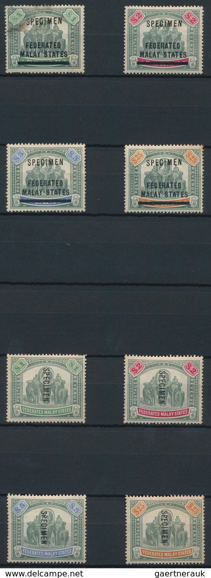 Malaiischer Staatenbund: 1900-1908 Ca.: Mint Collection Of Fed. Malay States Early Issues Including - Federated Malay States