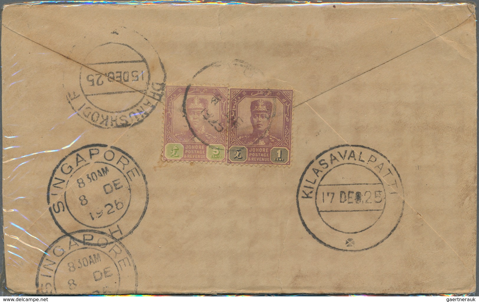 Malaiische Staaten: 1880's-1950's Ca.: More Than 500 Covers, Postcards And Postal Stationery Items F - Federated Malay States