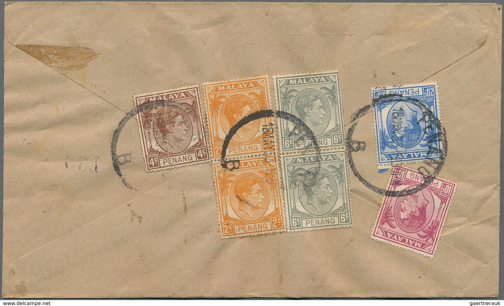 Malaiische Staaten: 1950's: Correspondence Of About 120 Covers From Various P.O.'s Of Various Malays - Federated Malay States