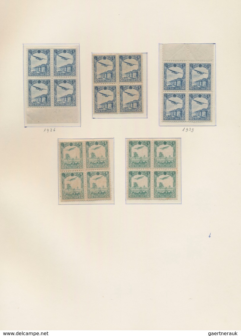 Mandschuko (Manchuko): 1932/44, mint (inc. MNH) and used, double collected on prewar Borek pages in